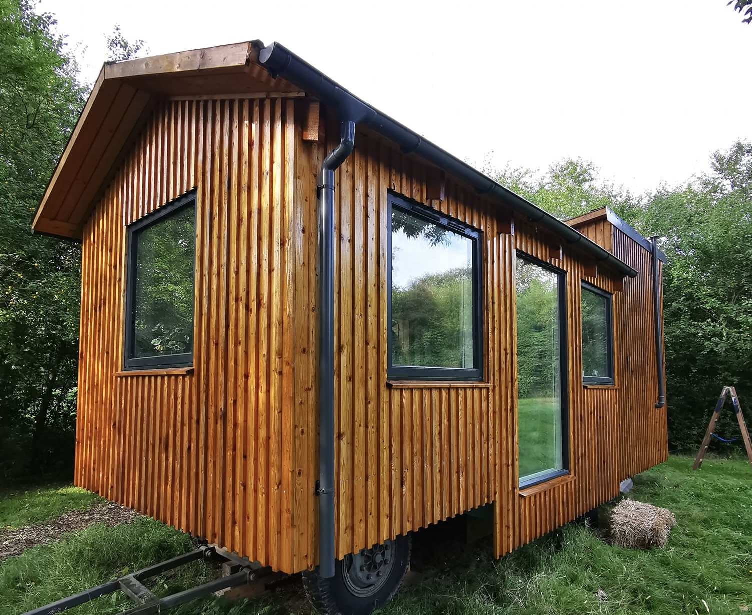 Tiny house med linolie